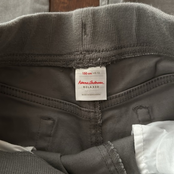 Hanna Andersson Kickstart Relaxed Pants In Stretch Twill 150 (12) - Picture 4 of 4